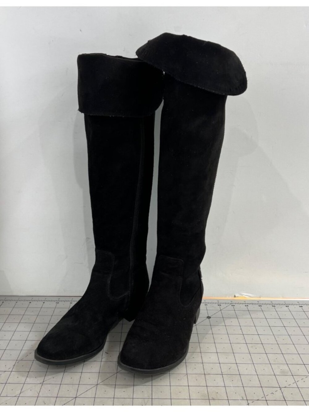 Calvin Klein Gladys Women's Sz.  7.5 Black Over the Knee Boot